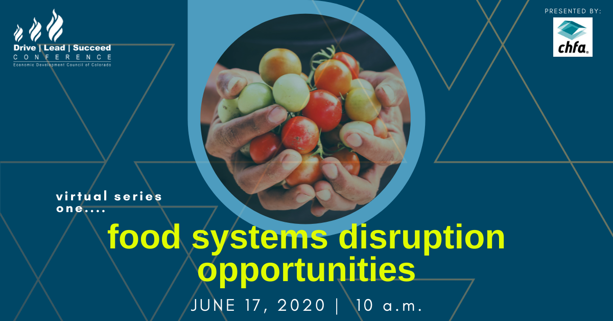 Agenda – Food Systems Disruption Opportunities