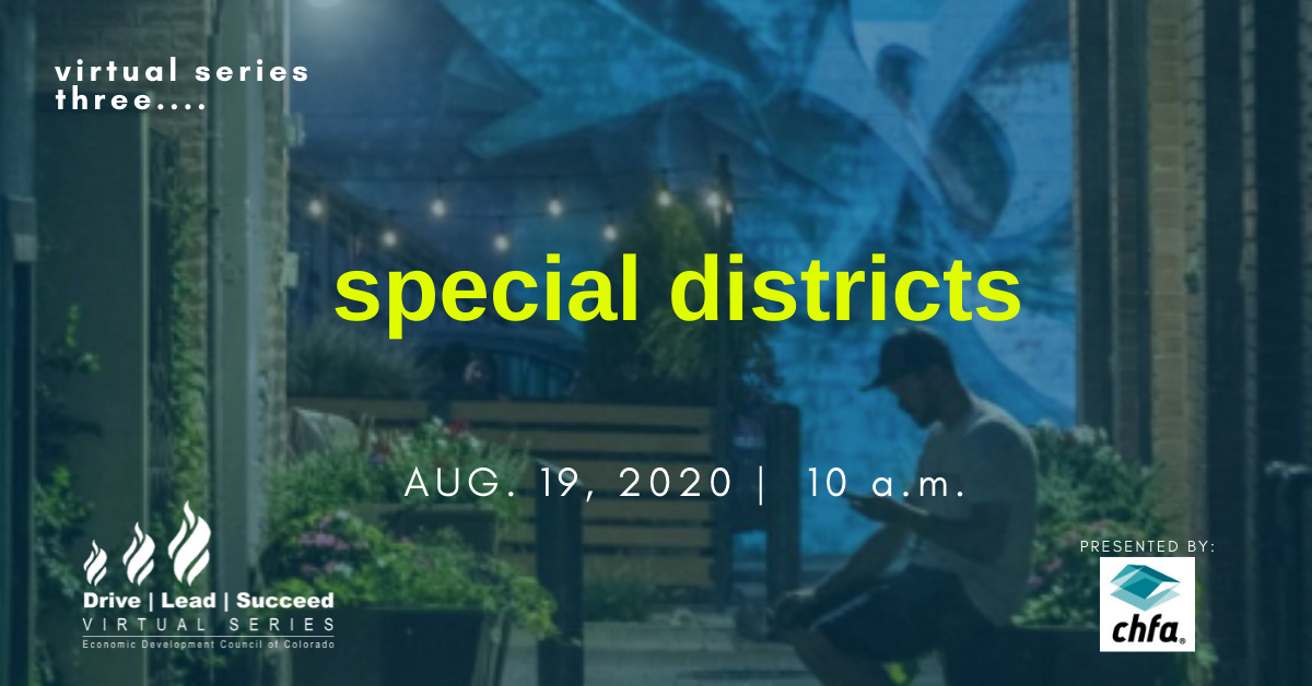 EDCC Presentation – Special Downtown Financing Districts Downtown Trends + District Impacts
