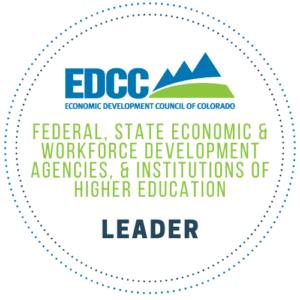 Federal, State Economic & Workforce Development Agencies, & Institutions of Higher Education – Leader