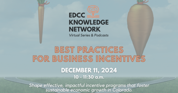 Best Practices for Business Incentives in Colorado