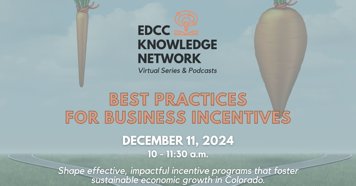 Best Practices for Business Incentives in Colorado