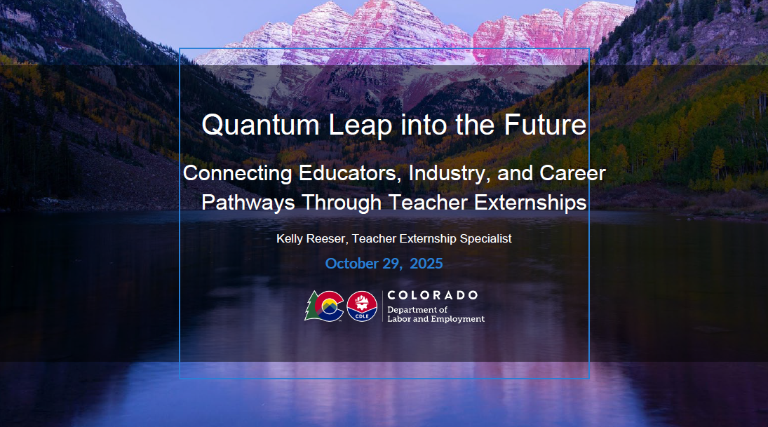 A QUANTUM LEAP INTO THE FUTURE